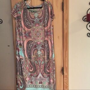 Beautiful Pastel Shift Dress